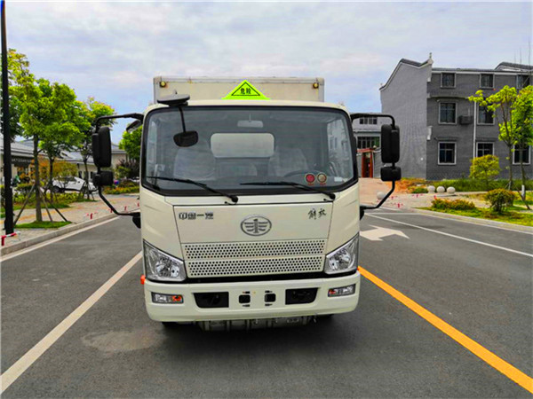 解放危險品廂式運輸車 解放危險品廂式運輸車
